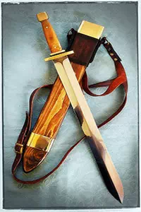 JN Handmade Knives collectible athenian sword